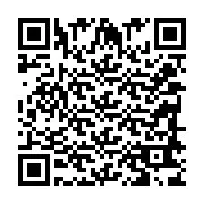 QR-koodi puhelinnumerolle +2038863810