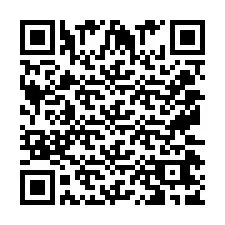 Código QR para número de telefone +2057067912