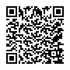 QR код за телефонен номер +2057694343