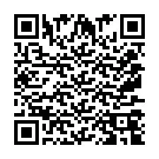 Código QR para número de teléfono +2057704904