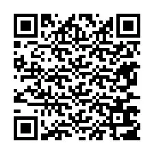 Código QR para número de telefone +21677607532