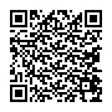 Código QR para número de teléfono +2347047447708