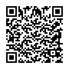 Codice QR per il numero di telefono +2399907449