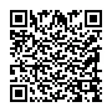 Codice QR per il numero di telefono +2399909821