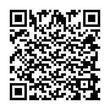 QR код за телефонен номер +243809800748