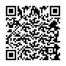 QR-koodi puhelinnumerolle +243809800823