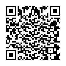 QR код за телефонен номер +243809800824