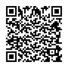 QR-koodi puhelinnumerolle +243809800826