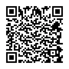 QR код за телефонен номер +243809800827