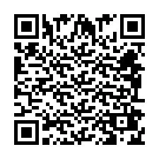 Codice QR per il numero di telefono +244924245637