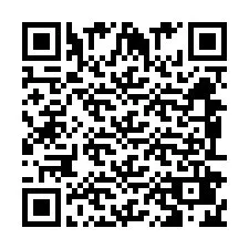 QR-code voor telefoonnummer +244924245640