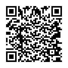 Código QR para número de telefone +2482680074