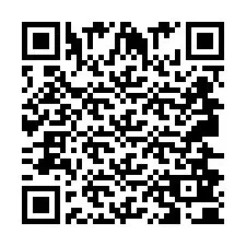 QR код за телефонен номер +2482680078