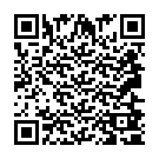 QR kód a telefonszámhoz +2482680121