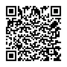 QR-code voor telefoonnummer +256772565453