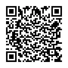 QR-code voor telefoonnummer +256772565456