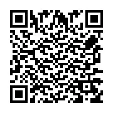 QR-code voor telefoonnummer +256772565547