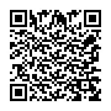 Código QR para número de teléfono +256772565581