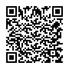 Código QR para número de teléfono +256772565762