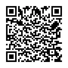 Código QR para número de teléfono +256772565817