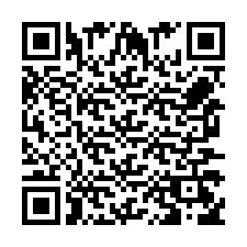 QR-code voor telefoonnummer +256772565847