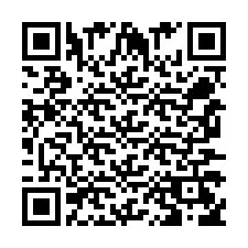 Código QR para número de teléfono +256772565860