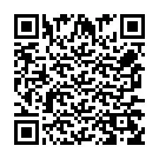 Código QR para número de teléfono +256772566043