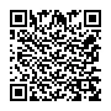 Código QR para número de teléfono +256772566075