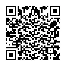 Código QR para número de teléfono +256772566253