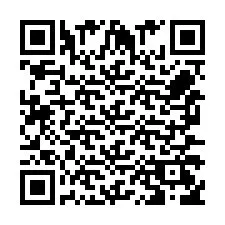 QR-code voor telefoonnummer +256772566287