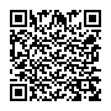 Código QR para número de teléfono +256772566454