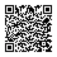 Codice QR per il numero di telefono +256772566456