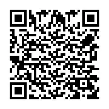 Código QR para número de teléfono +256772566813