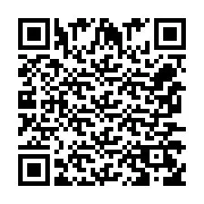 Código QR para número de teléfono +256772566875