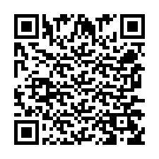 QR Code pour le numéro de téléphone +256772567454