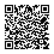 Código QR para número de teléfono +256772567497