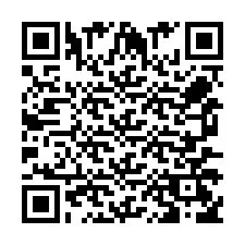 QR-код для номера телефона +256772567503