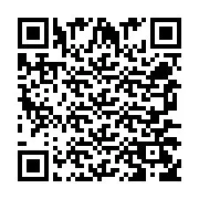 Código QR para número de teléfono +256772567504