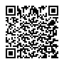 Codice QR per il numero di telefono +256772567554