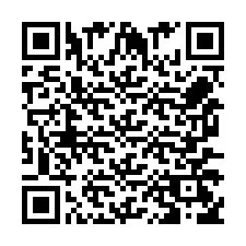 QR-code voor telefoonnummer +256772567557