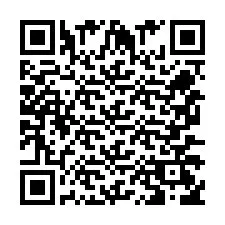 Codice QR per il numero di telefono +256772567572