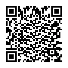 QR Code pour le numéro de téléphone +256772567574