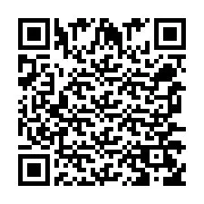 Código QR para número de teléfono +256772567640