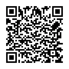 Codice QR per il numero di telefono +256772567657