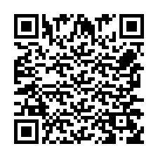 QR-code voor telefoonnummer +256772567687