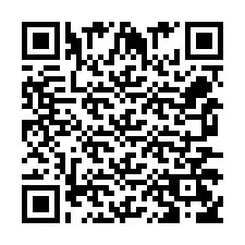 QR-code voor telefoonnummer +256772567805