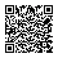 Codice QR per il numero di telefono +256772567843