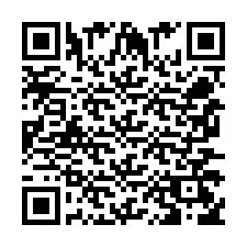 QR-code voor telefoonnummer +256772567874