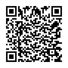 Código QR para número de teléfono +256772567881