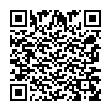 Codice QR per il numero di telefono +256772567890